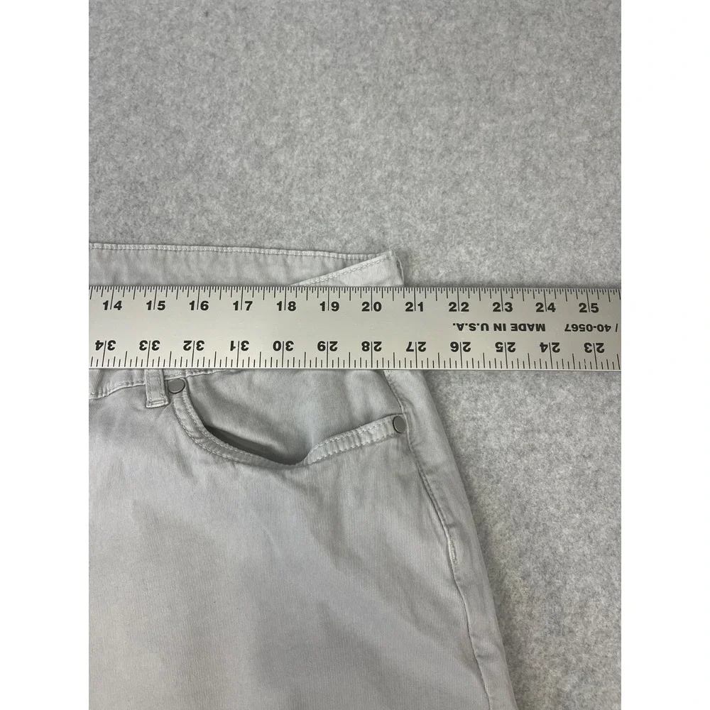Peter Millar Wayfair Pants Mens 42x34 Gray 5 Pocket Lightweight Stretch